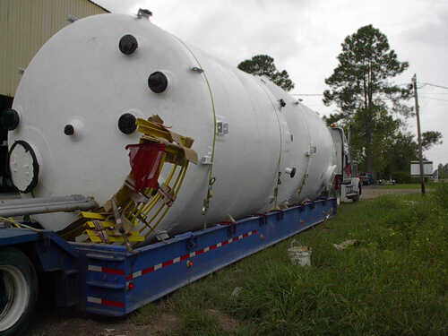 Custom Manufacturing of a PVC Chemical Storage Tank